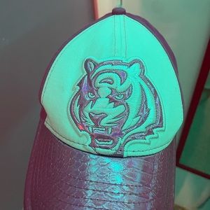 Pink, Bengals hat
